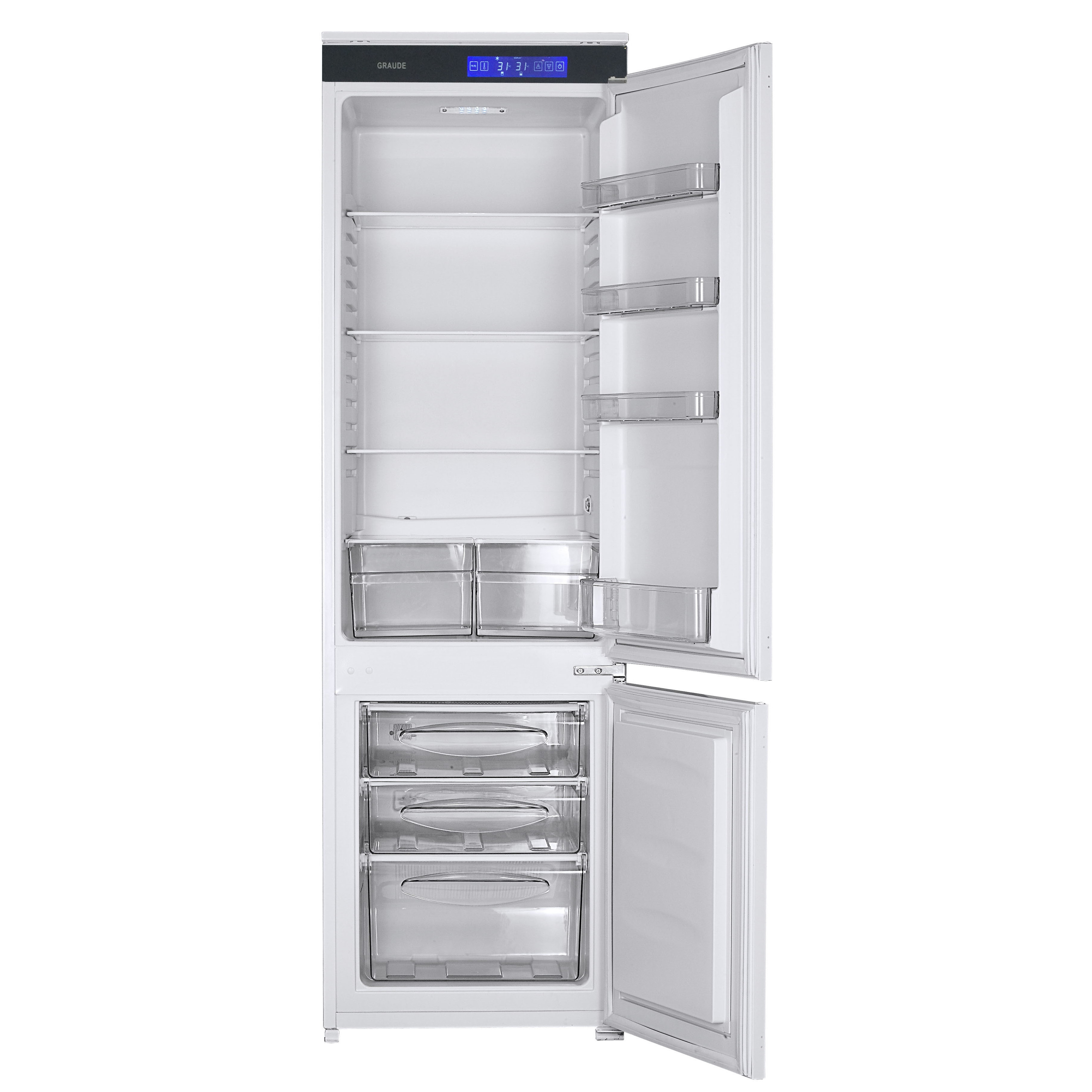 All-round protection of food Refrigerated frozen meat vegetables and dumplings built-in refrigerator