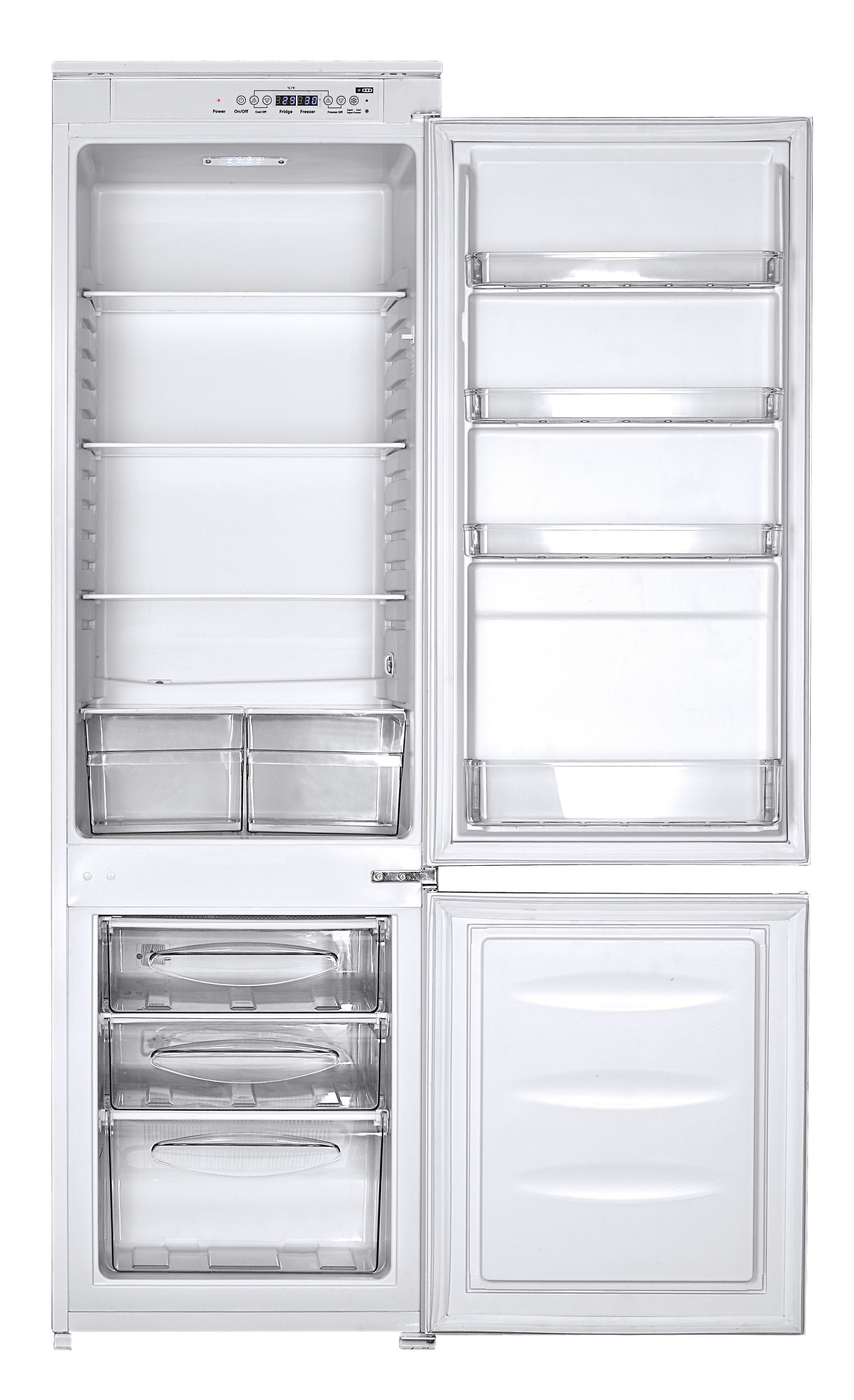 All-round protection of food Refrigerated frozen meat vegetables and dumplings built-in refrigerator