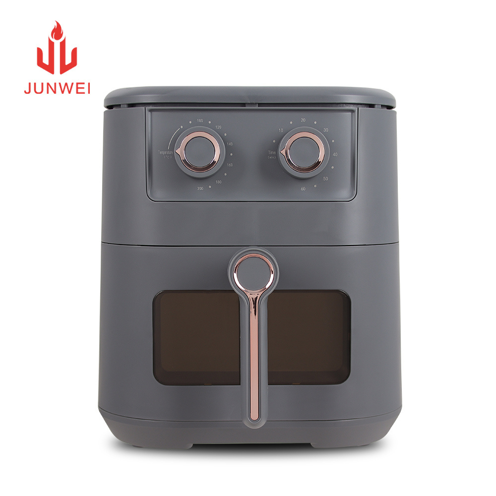 Junwei ZG-61 airfryers Grill Oven 6.5L airfly Ovens Turkish mechanical Kitchen Cooker Air Fryer