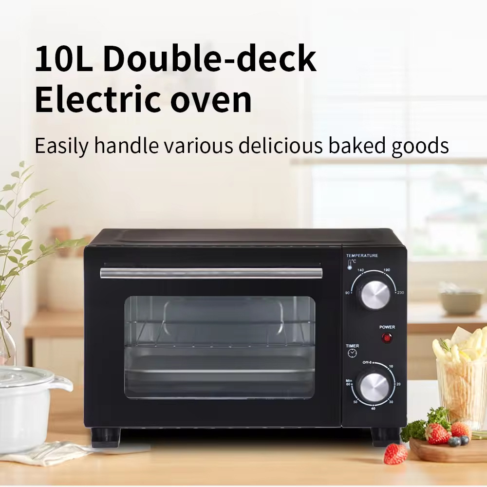 Junwei Factory outlet two Decks Electric Commercial Pizza Oven baking oven bakery equipment built-in ovens