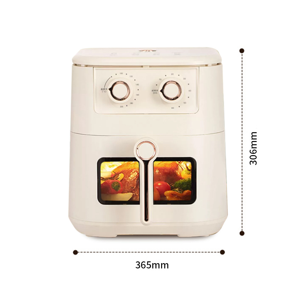 Junwei ZG-61 airfryers Grill Oven 6.5L airfly Ovens Turkish mechanical Kitchen Cooker Air Fryer