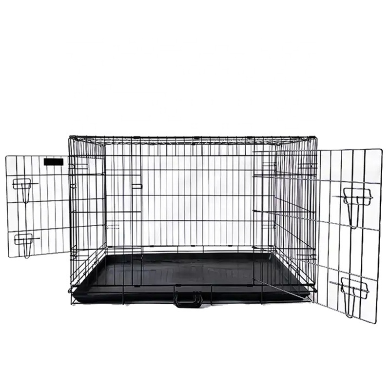 Well-Designed Adjustable Collapsible Cage Dog Low-Noise Protective Folding Dog Crate