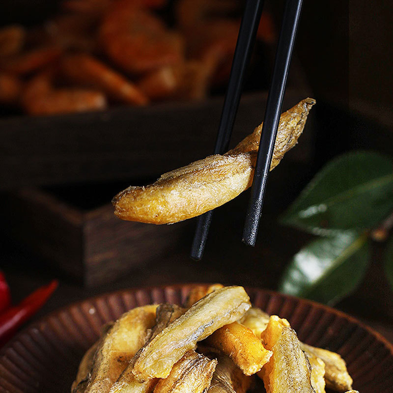 JINZHEN Low Temperature Bake Dried Precooked Deep-sea Delicious Seafood Snacks saury fish (family Scomberesocidae) Pastry