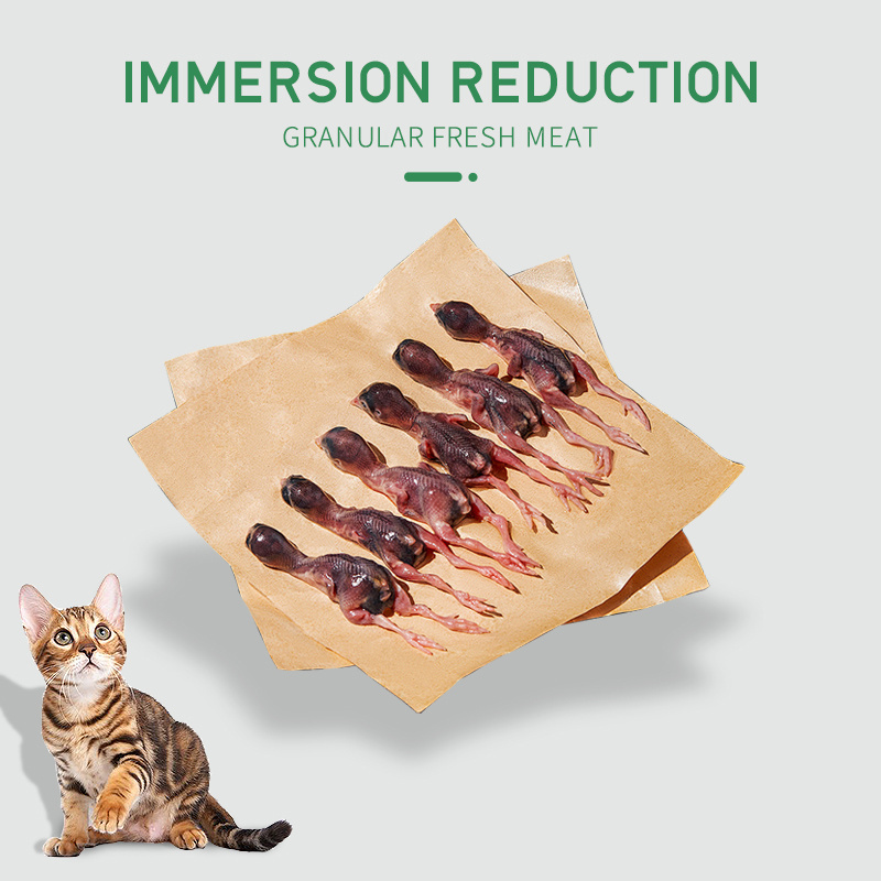 Wholesale OEM Natural Pure Meat Pet Treats Packaging Quail Freeze Dried Pet Treats Freeze Dried Quail