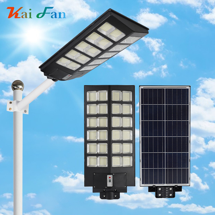 Remote Control Aluminum Outdoor Solar Street Lamp Waterproof Garden 500w 800w 1000w 1200w Solar Street Light