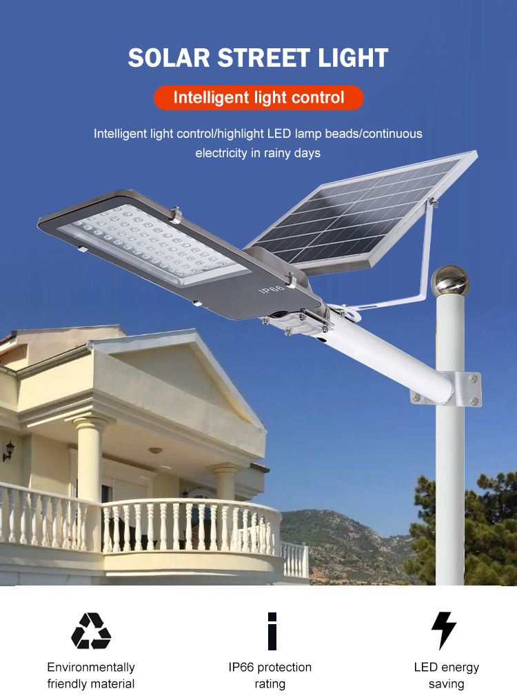 High Powered Road Streetlight Waterproof IP65 Outdoor light 300W 500W LED Solar Street Lights