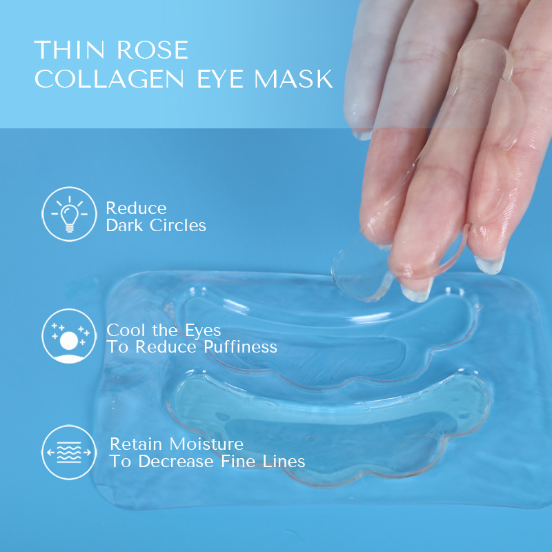 Hot Products Transparent Personalised Collagen Gel Mask Anti Wrinklegel Hydrogel Eye Patch