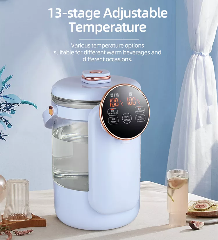 KAIMENG 2.5L Tabletop Formula Dispenser Daily Use Instant Heating Baby Milk Maker Easy Operating Instant Hot Water Dispenser