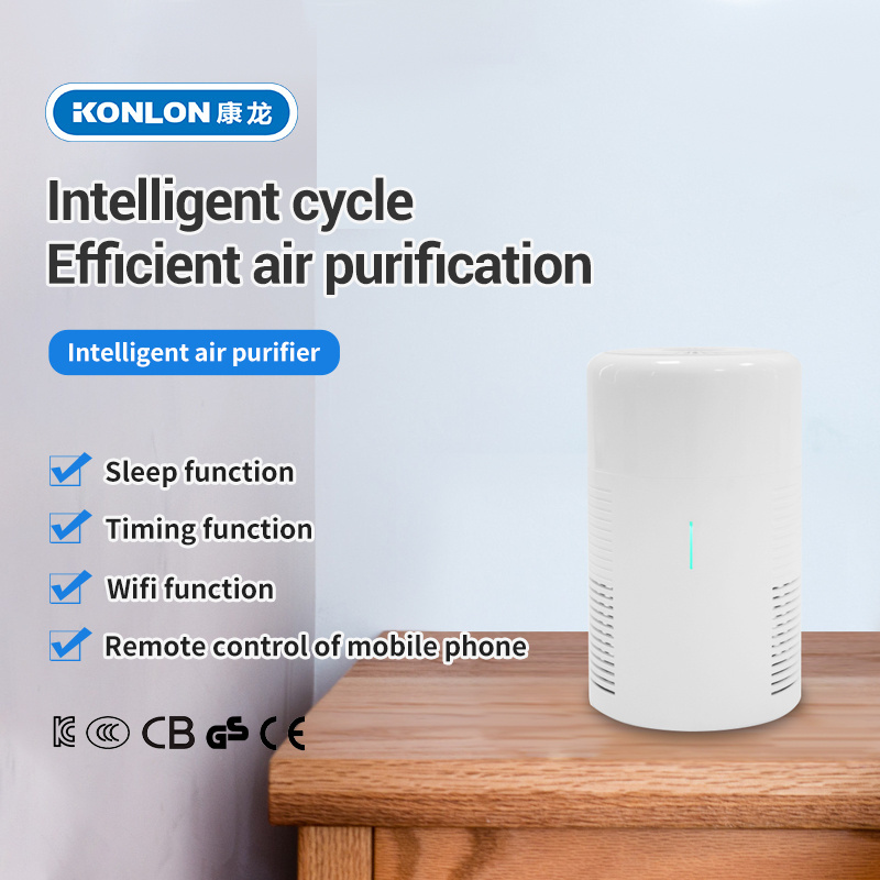 Wholesale 无 New Pm2.5 Office Air Purifiers Filter Smart Home Air Purifier With UV Light CE CB Rohs