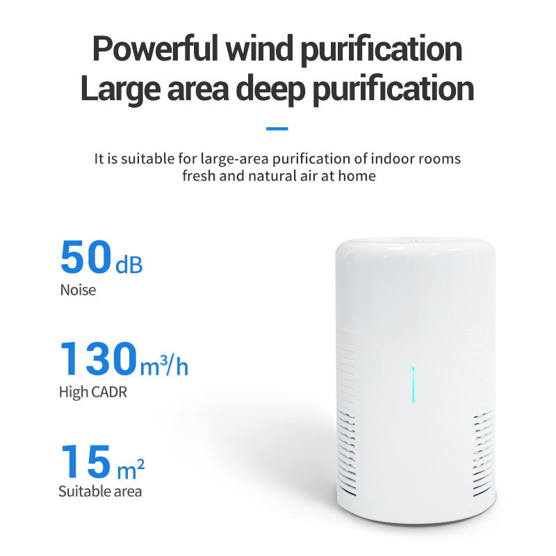 Wholesale 无 New Pm2.5 Office Air Purifiers Filter Smart Home Air Purifier With UV Light CE CB Rohs