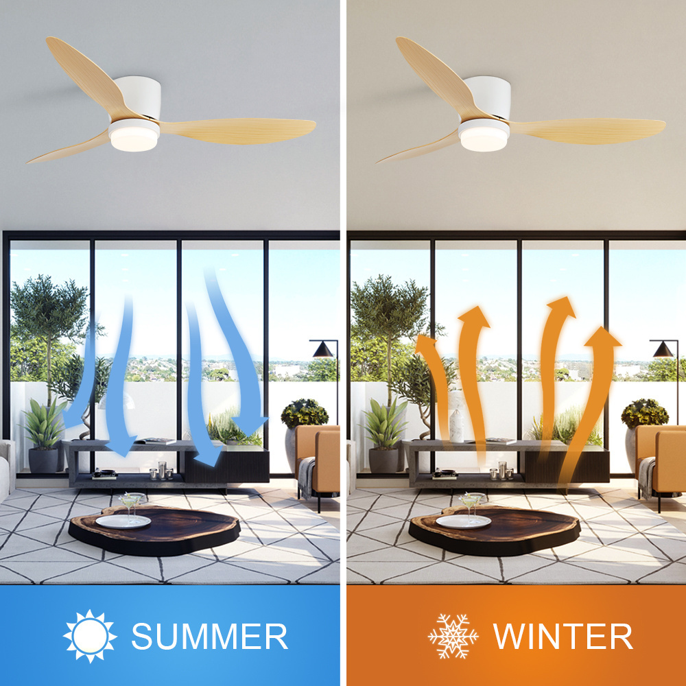 52 Inch Ceiling Fan Indoor Fandelier Decoration Smart Modern Dc Ceiling Fan With Led Light Remote Control