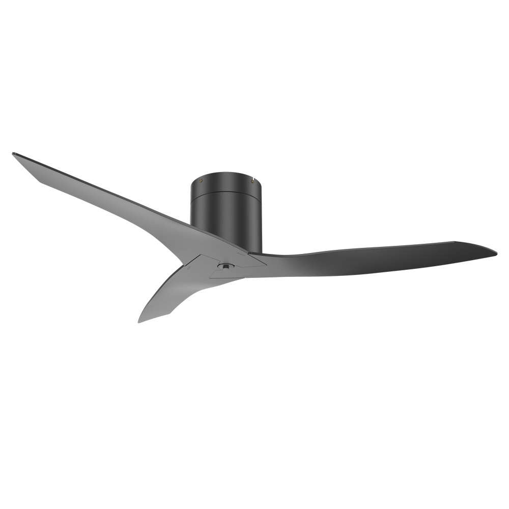 50Inch Outdoor Modern Ceiling Fan Abs Blade Silent Motor Ceiling Mounted Fan Light