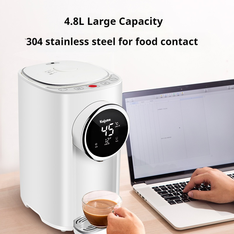 KELAITE 4.5L Stainless Steel Interior Electric Thermos Air Pot For Household With 7-medium Temperature Settings Water Dispenser