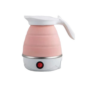 Travel folding electric kettle portable kettle automatic power off heat preservation kettle