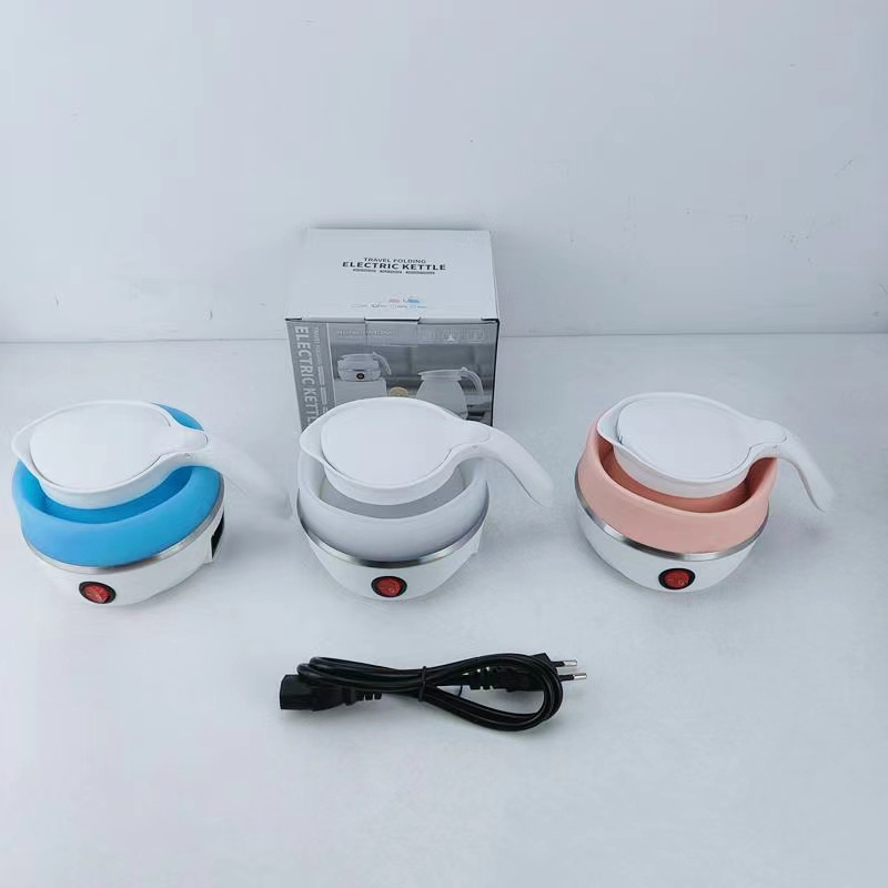 Travel folding electric kettle portable kettle automatic power off heat preservation kettle