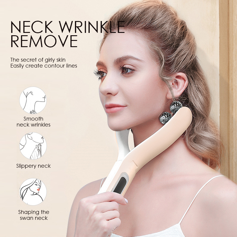 KSKIN Hot Sale Y Shaped RF EMS Microcurrent Face Lifting Machine Face & Neck Lifting Massager