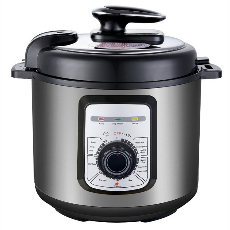 6QT Stainless Steel Mechanical Multi Cooker Electric Pressure Cooker