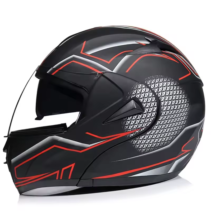 OEM ODM Up Motorcycle Helmet Dot Open Full Face Helmets Casco de Moto From China Factory