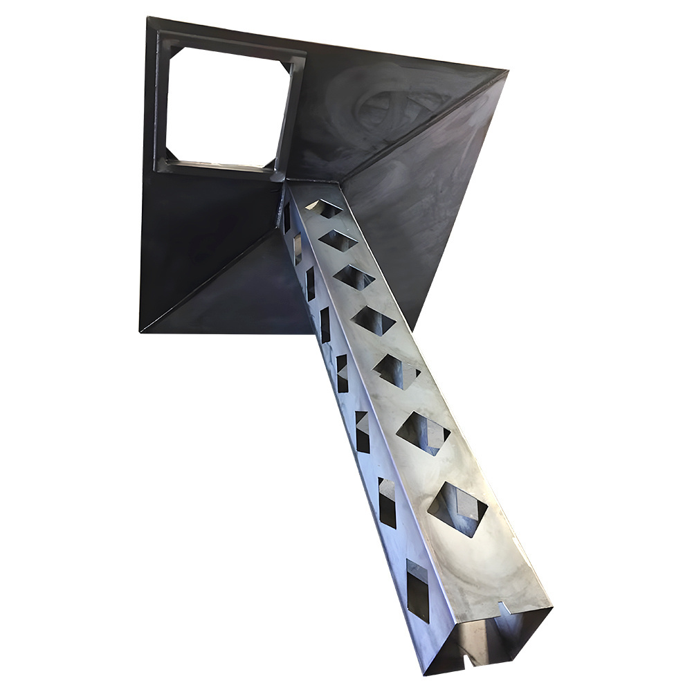 OEM Custom Heavy Industrial Steel Fabrication Services Metal Umbrella Bracket Tube Laser Cutting Welding Sheet Metal Fabrication