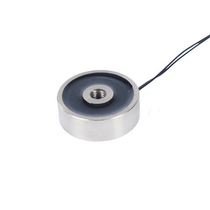 DC 6v 1Kg Miniature Flat Circular Holding Electromagnet for Cabinet Lock