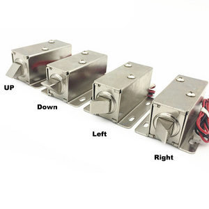 4 Type Tongue Assembly Dc 12v 24v Electromagnetic Solenoid Door Lock