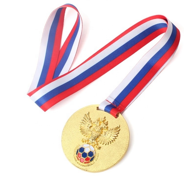 Chinese metal handicraft direct supplier gold, silver, bronze challenge medals 3D table tennis competition support customization