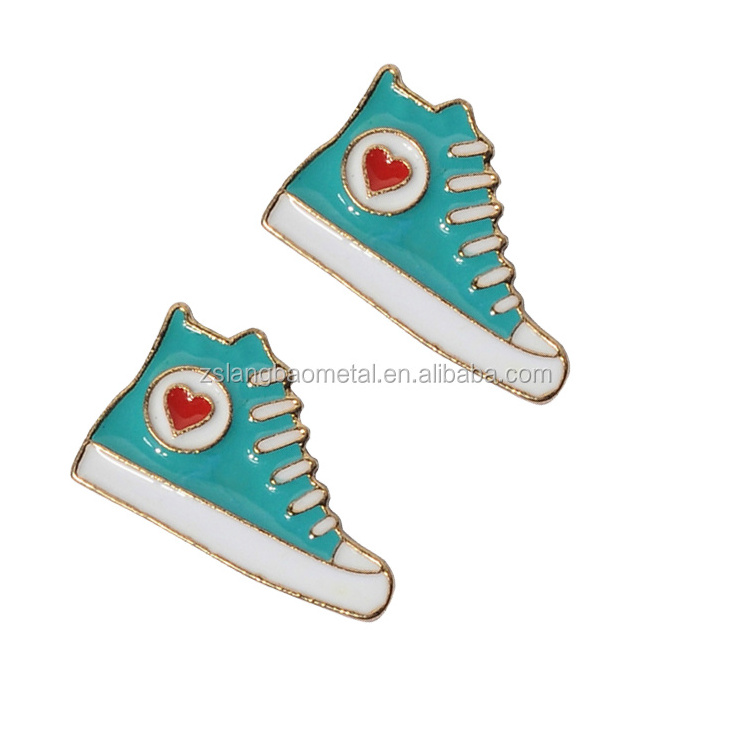 Cool Breakdancing Shoes Badge Custom Enamel Label Pin Sport Lapel Pins Emblem Metal Badges Graduation Bag Badge