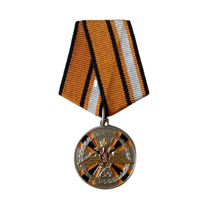 Honor Medal Souvenir Award Badge Custom Honor Metal Badge With Ribbon Safety Pin