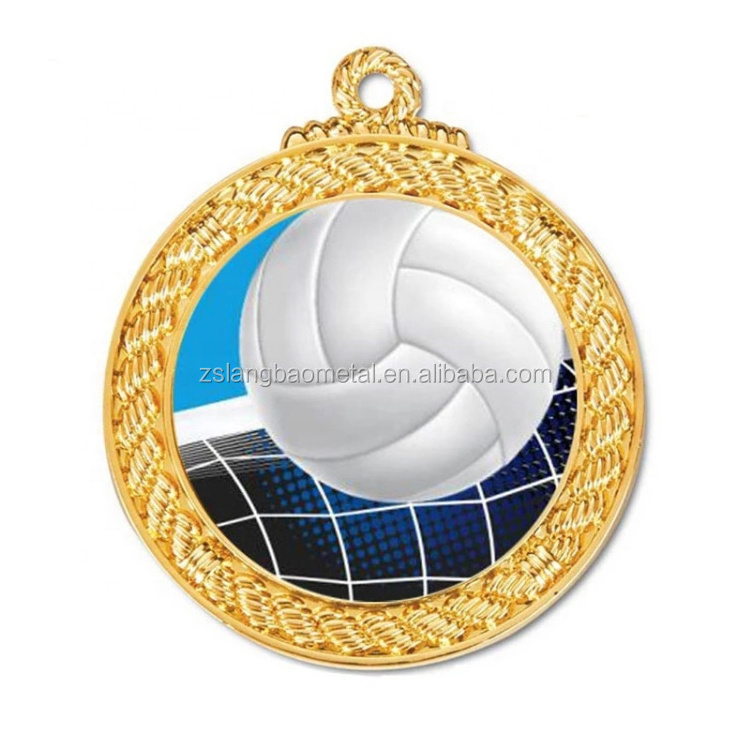 China Supplier Accepted Custom Sport Medal 2D/3D LOGO Bronze Challenge Medal  For Commemorative Activity