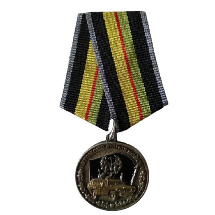 Honor Medal Souvenir Award Badge Custom Honor Metal Badge With Ribbon Safety Pin