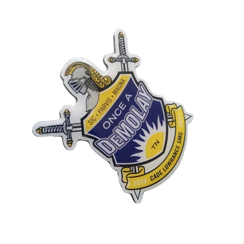 2020 Imitation Hard Enamel Lapel Pin Custom Design Metal Crafts Zinc Alloy Sword  Pins Badges  With Rubber Clasp Small Order