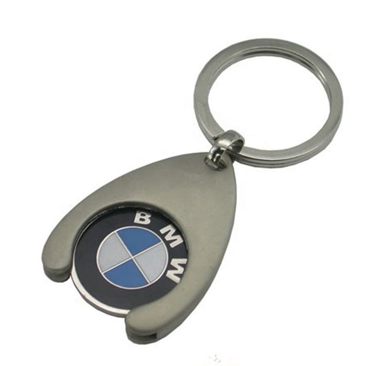 High Quality 3D Car Keychain Custom Metal Zinc Alloy Volvo Logo Key Ring Holder Promotional Business Gifts