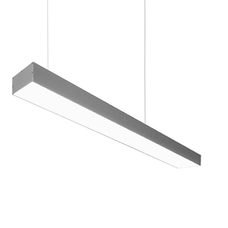 1.2M Kitchen Dining Table Bar White Linear Suspension Lamp LED Pendant 30W Ceiling Line Hanging Light Fixture