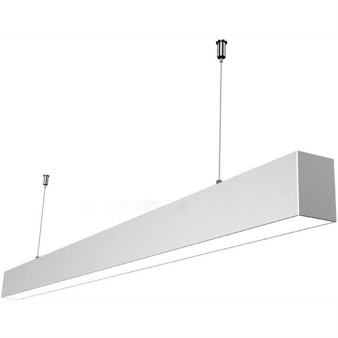 LED linear lighting pendant tube lights surface mounted lamp for office lighting fixtures