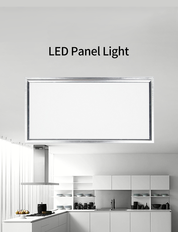 2 ft. x 4 ft. White Integrated LED Flat Panel Troffer Light Fixture