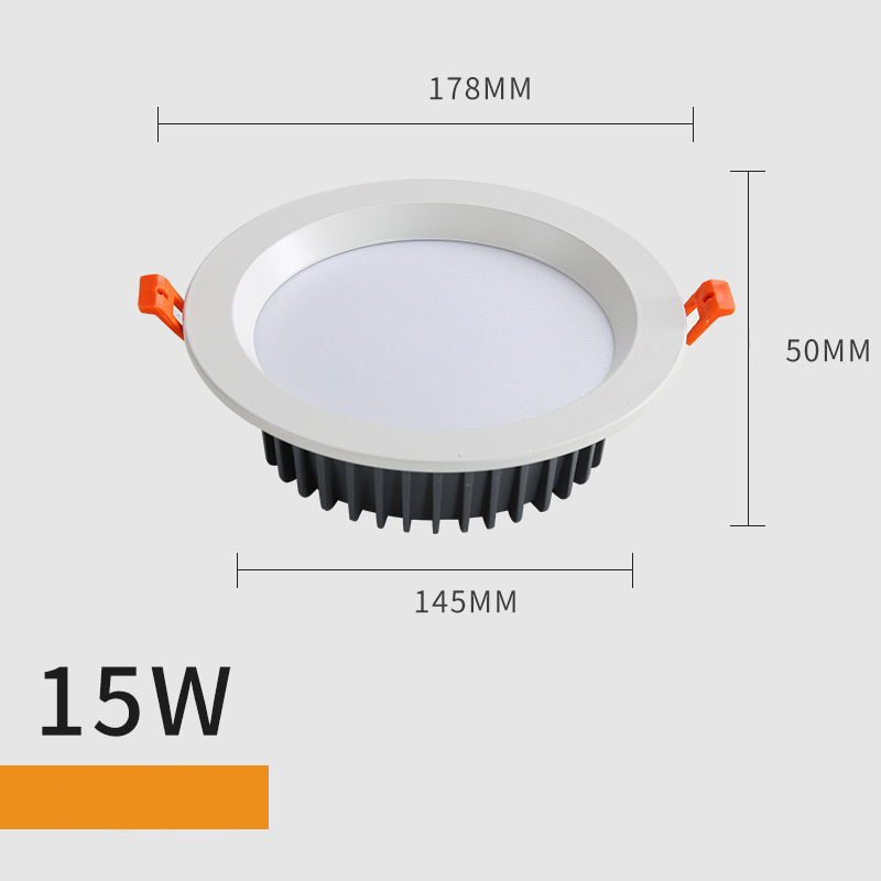 4 Inch Ultra-Thin Adjustable Eyeball Gimbal LED Recessed Lighting with Junction Box Canless Downlight mini downlight