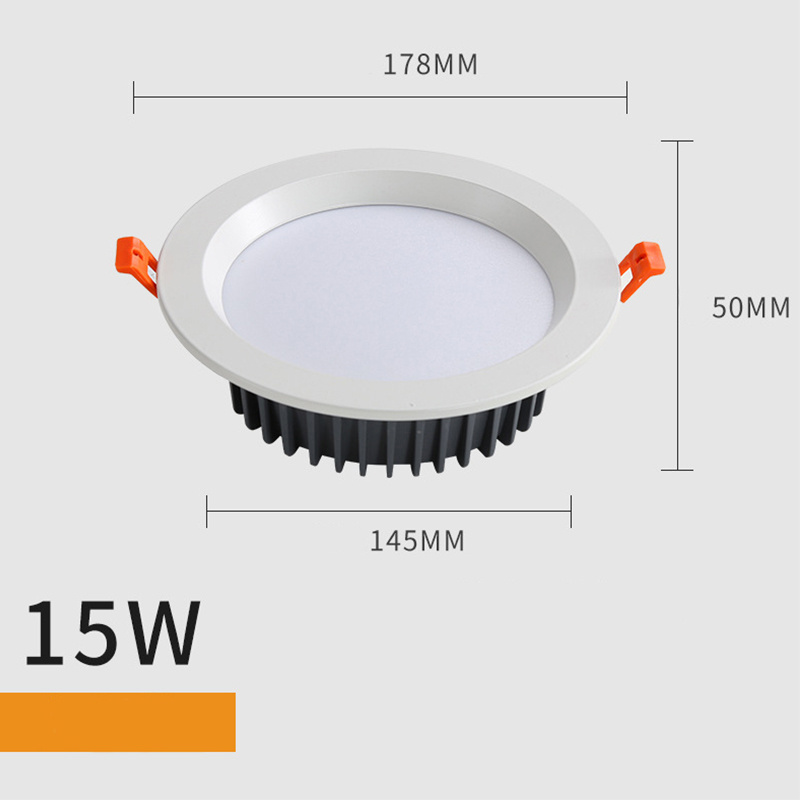 4 Inch Ultra-Thin Adjustable Eyeball Gimbal LED Recessed spotlight downlight