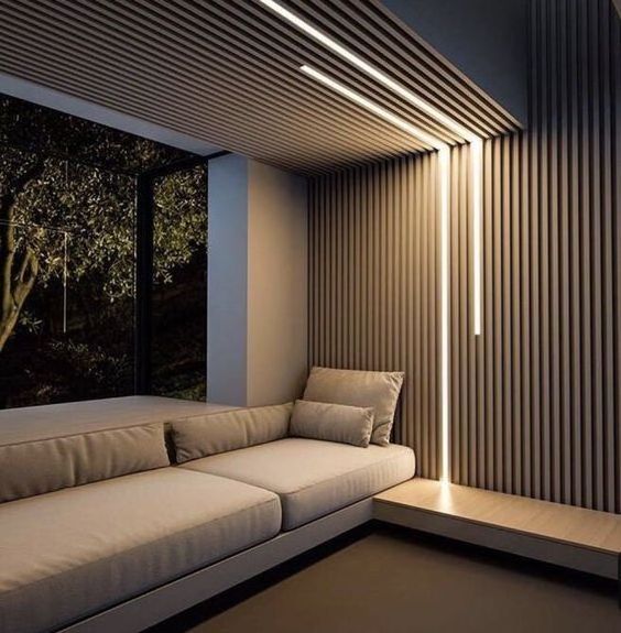 Up/down Suspended Linear Light up and Down Emitting Suspended LED Linear Light for Hotel