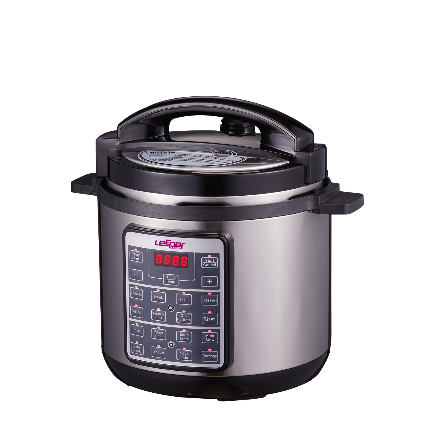 air separate pot lid household with multicooker smart digital control fryer 1500W and electric air fryer and pressure cooker