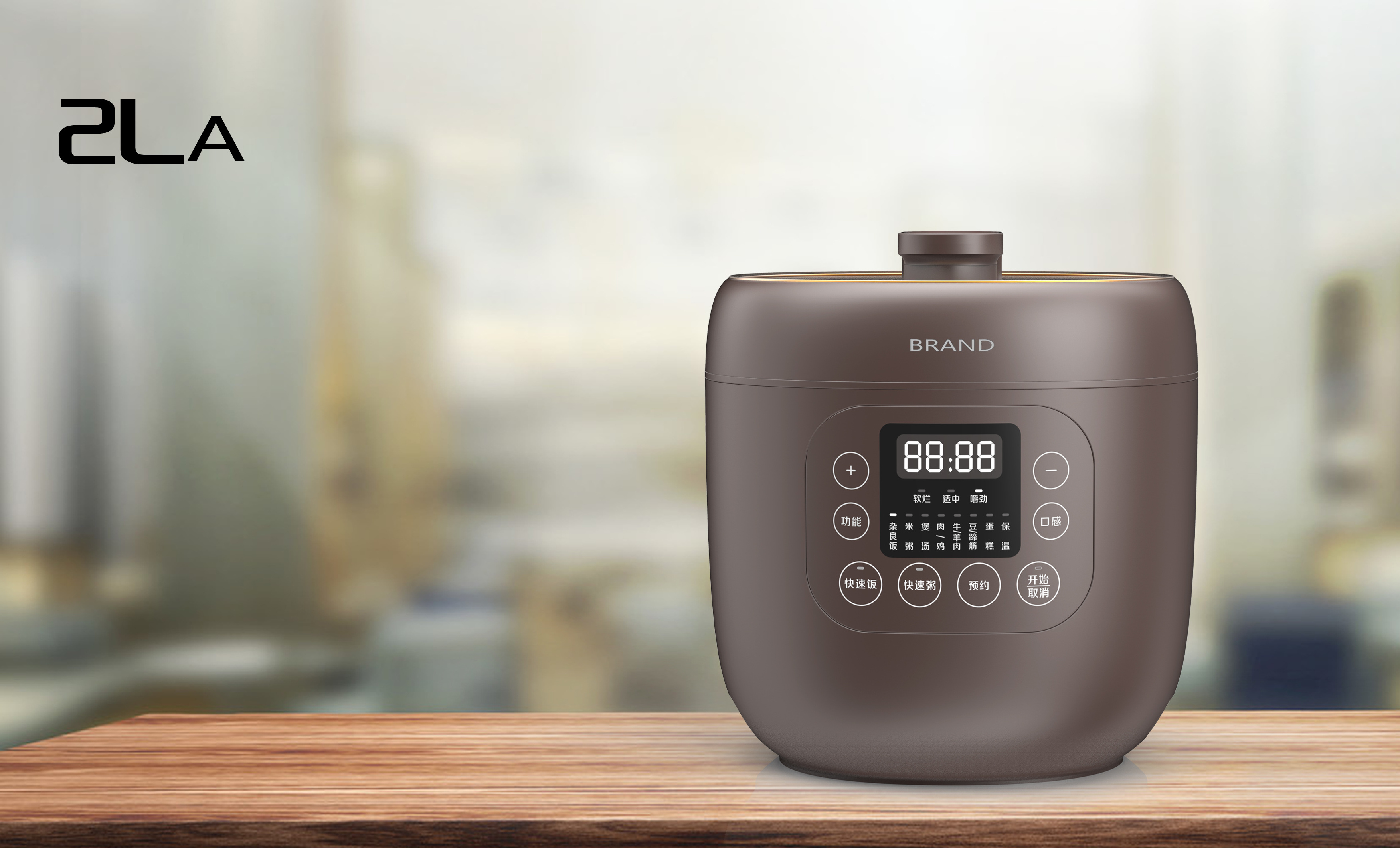 2L 700W Digital Electric  Pressure Cooker