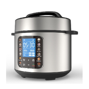 Leeper Wholesale rice cooker 6L latest electric pressure cooker stainless steel LED display smart cooker multi-functional 1000W