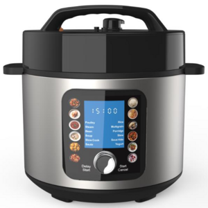 Leeper Wholesale rice cooker 6L latest electric pressure cooker stainless steel LED display smart cooker multi-functional 1000W