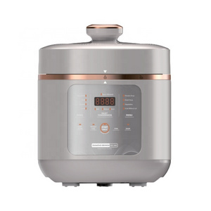 Wholesale cheap price 4/5L 1000W electric pressure canner aluminum pot with non stick coating multi function pressure cooker