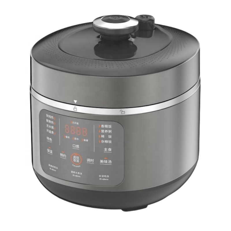 Wholesale cheap price 4/5L 1000W electric pressure canner aluminum pot with non stick coating multi function pressure cooker