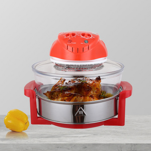 1400W  8 in 1 Halogen Air Round Fryer