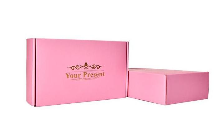 Double Sides Printing Custom Logo Shoes Clothing Packaging Box Shipping Box Corrugated Box