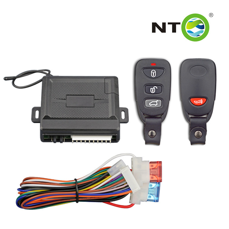 NTO Popular Car Remote Central Lock Locking System Keyless Entry Universal Electric Door Lock With Trunk Release Led Flash Light