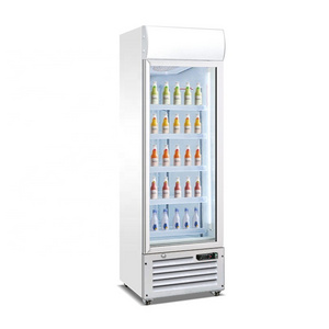 Hotel Commercial Upright Glass Door  Beverage Drink Display Cooler New Style Mini Fridge Refrigerator