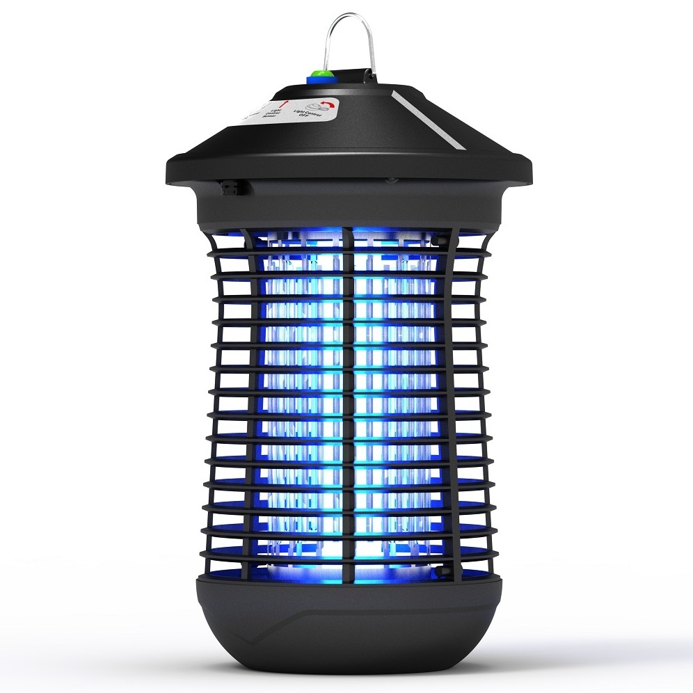 With light sensor Dusk to dawn Bug Zapper Outdoor, Mosquito Zapper , Waterproof Electric Insect/Fly Trap Zapper