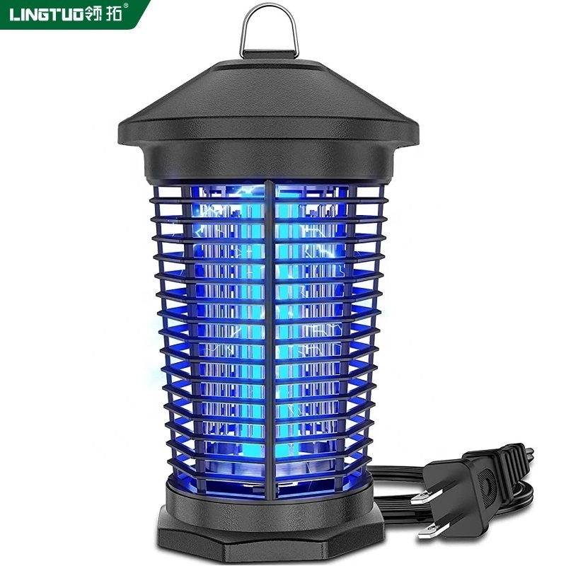 2023 Hot sale efficient outdoor waterproof mosquito killer lamp mosquito zapper 18W high voltage 4000V pest control for family